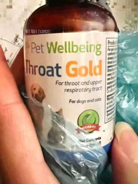 Throat Gold - Soothes Throat Irritation in Dogs